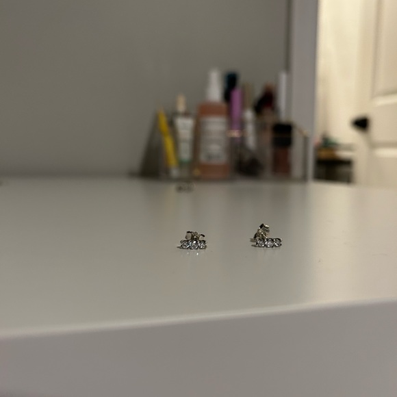 Silver Pandora Studs - Picture 1 of 2